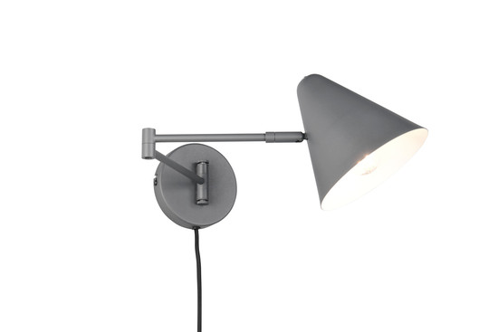 Trio 263970142 Cosima E14 Wandleuchte ⌀15cm Anthrazit