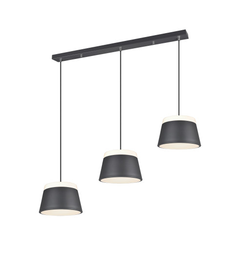 Trio 308900642 Pendelleuchte BARONESS Anthrazit 6xE14