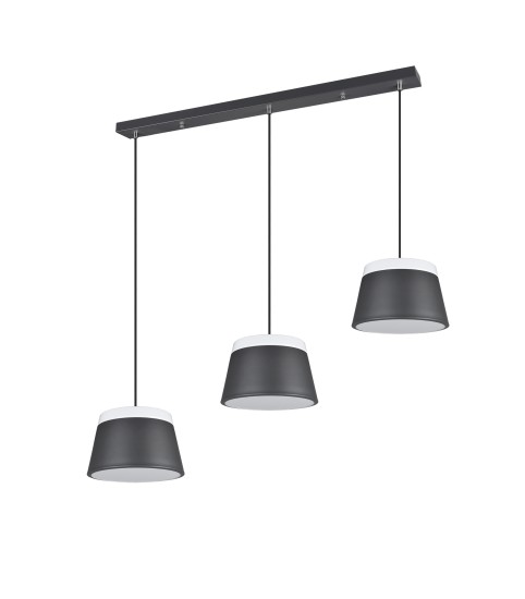 Trio 308900642 Pendelleuchte BARONESS Anthrazit 6xE14