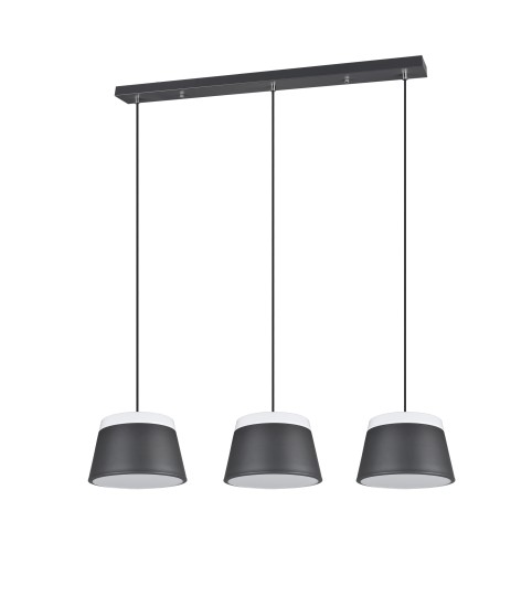 Trio 308900642 Pendelleuchte BARONESS Anthrazit 6xE14