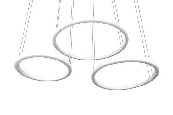 Trio 323610331 LED Pendelleuchte MORRISON Weiss matt 56W dimmbar