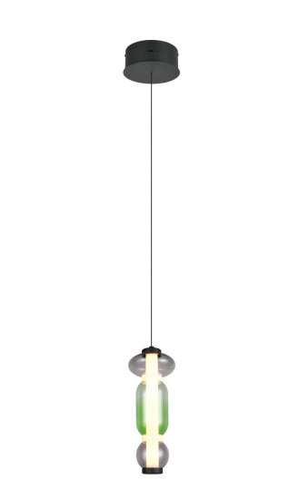 Trio 334310117 Minerva Pendelleuchte ⌀14,5cm dimmbar Multicolor