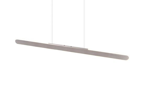 Trio Helios LED Pendelleuchte  28W Aluminium Gebürstet CCT einstellbare Lichtfarbe Touch