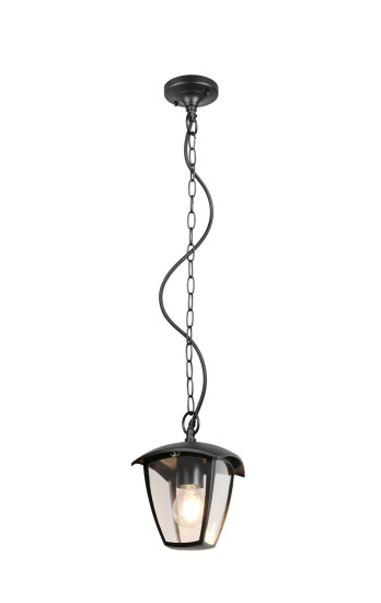 Trio 363260132 Venta E27 Pendelleuchte Schwarz Matt IP44
