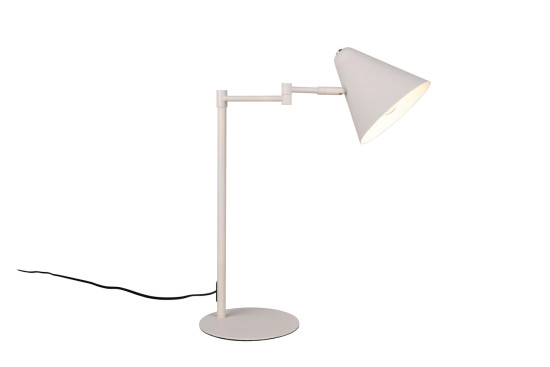 Trio 563900176 Cosima E14 Tischleuchte ⌀15cm Warm Grey