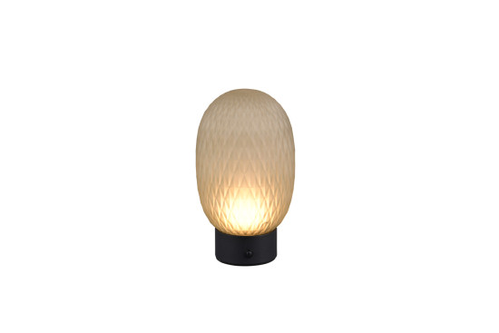 Trio 564210115 Facette LED Tischleuchte 1,5W ⌀11,8cm Grün warmweiss Touch