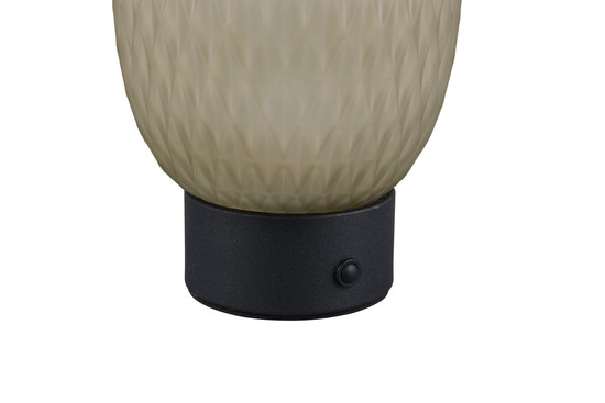 Trio 564210115 Facette LED Tischleuchte 1,5W ⌀11,8cm Grün warmweiss Touch