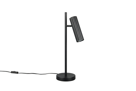 Trio 567700132 Soka GU10 Tischleuchte ⌀15cm Schwarz Matt