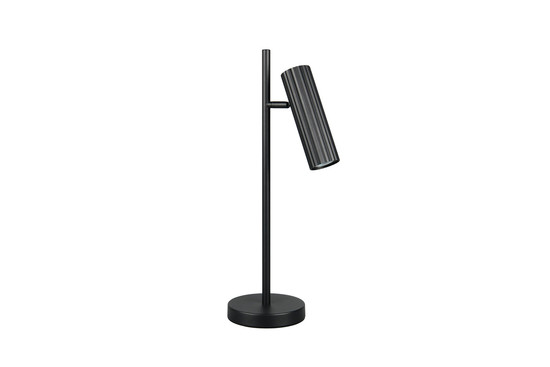Trio 567700132 Soka GU10 Tischleuchte ⌀15cm Schwarz Matt