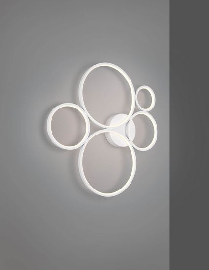 Trio Rondo LED Deckenleuchte  49W dimmbar Weiß Matt warmweiss