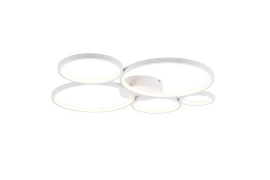 Trio Rondo LED Deckenleuchte  49W dimmbar Weiß Matt warmweiss