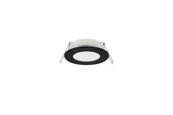 Trio 635110102 Himal LED Einbauleuchten 3,5W ⌀8,5cm dimmbar Schwarz IP65 CCT einstellbare Lichtfarbe