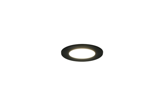Trio 635110102 Himal LED Einbauleuchten 3,5W ⌀8,5cm dimmbar Schwarz IP65 CCT einstellbare Lichtfarbe