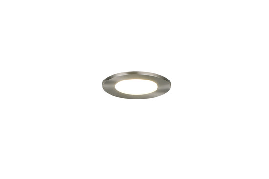 Trio 635110107 Himal LED Einbauleuchten 3,5W ⌀8,5cm dimmbar Nickel Matt IP65 CCT einstellbare Lichtfarbe