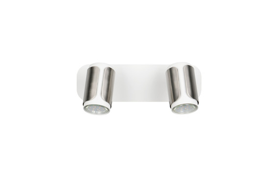 Trio 814500207 Gillan GU10 Strahler 2-fach Nickel Matt