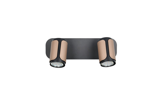 Trio 814500265 Gillan GU10 Strahler 2-fach Coffee