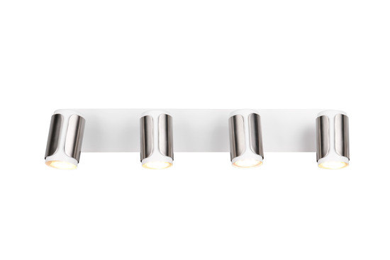 Trio 814500407 Gillan GU10 Strahler 4-fach Nickel Matt