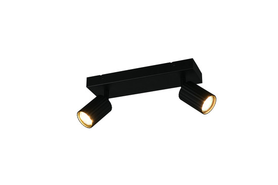 Trio 867700232 Soka GU10 Strahler 2-fach Schwarz Matt