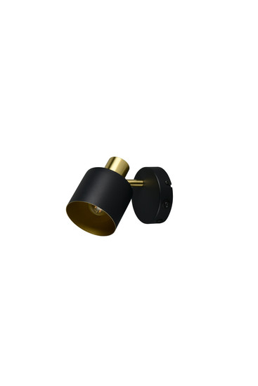 Trio 868870180 Eva E14 Strahler Schwarz-Gold