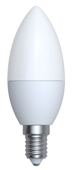 Trio Kerze LED Lampe E14  5W ⌀3,7cm dimmbar Weiß warmweiss wie 35w