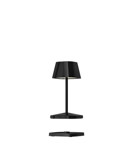 Villeroy & Boch NEAPEL NANO Akku-Tischlampe Schwarz Ceramic 1,8W steuerbare Lichtfarbe IP65 97131