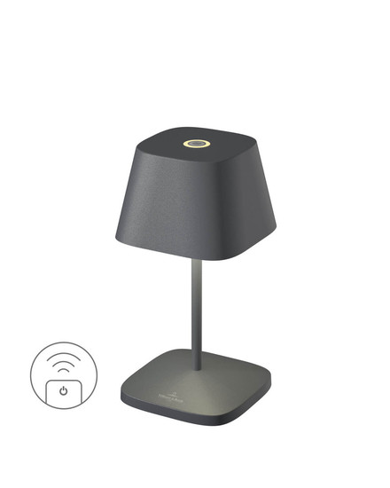 Villeroy & Boch NEAPEL RC Akku-Tischlampe Anthrazit 2,2W steuerbare Lichtfarbe IP65 97221