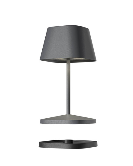 Villeroy & Boch NEAPEL RC Akku-Tischlampe Anthrazit 2,2W steuerbare Lichtfarbe IP65 97221