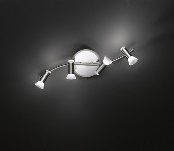 Wofi Lana LED Deckenspot 8-fach 16W chrom