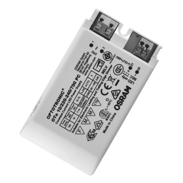 OSRAM OPTOTRONIC Phase-cut OTE Netzteil/Treiber Phasenanschnitt 10/220-240/700 PC dimmbar 4052899105300