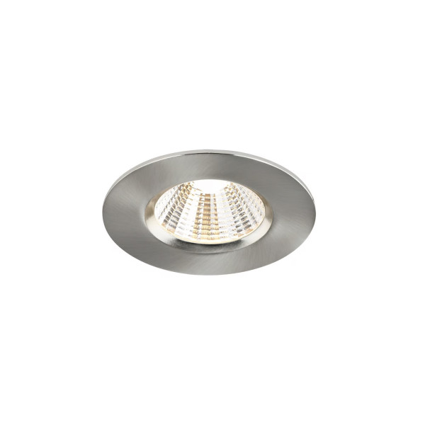 Nordlux Fremont 1-Kit IP65 2700K LED Einbauleuchte dimmbar 4,5W IP65 gebürsteter Stahl warmweiss 2310026032