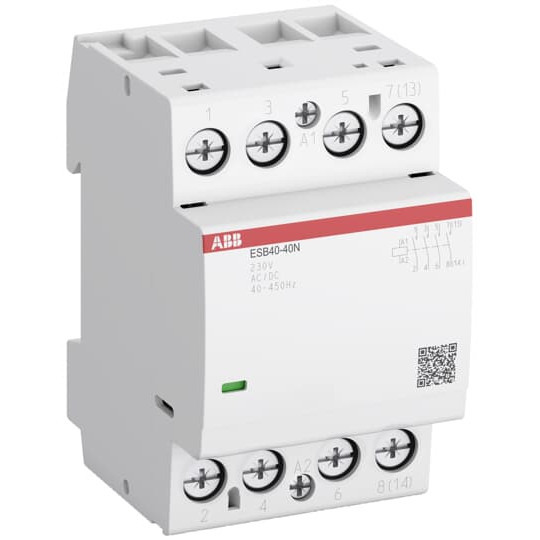 ABB ESB40-30N-06 Installationsschütz 3S/0Ö, 230 V AC/DC, Made in Germany