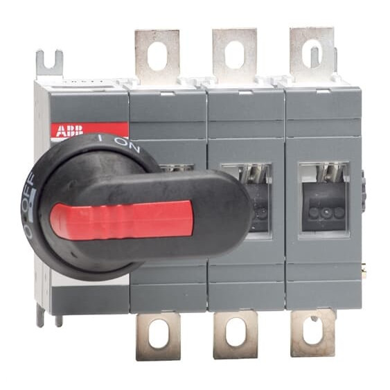 ABB OT250E03P Lasttrennschalter 3-polig 250A m. Griff u. Welle