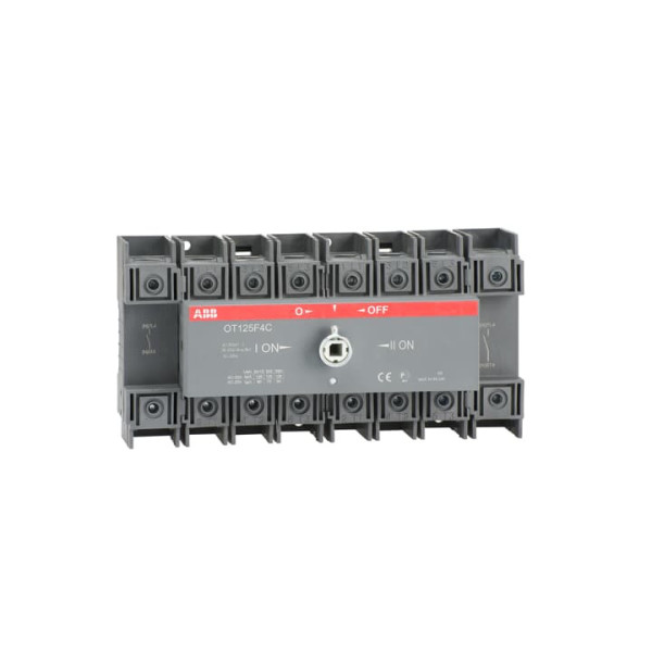 ABB OT125F4C Lastumschalter 4-polig 125A o. Griff u. Welle I-0-II