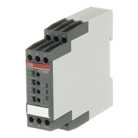 ABB CT-MXS.22S Zeitrelais, multifunktion 2We, 24-48VDC, 24-240VAC, Made in Germany