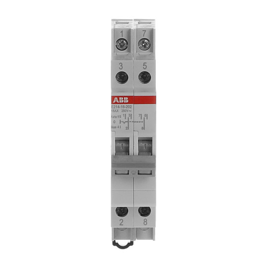 ABB E214-16-202 Gruppenschalter 16A 2x I-0-II 250VAC