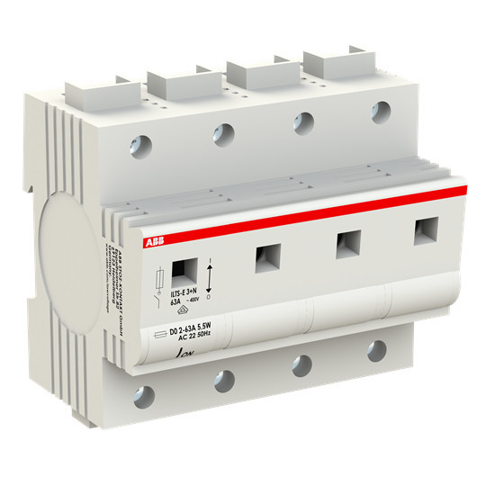 ABB ILTS-E3+ND0 Sich.-Lasttrennschalter D0,3P.+N,63A, Made in Germany