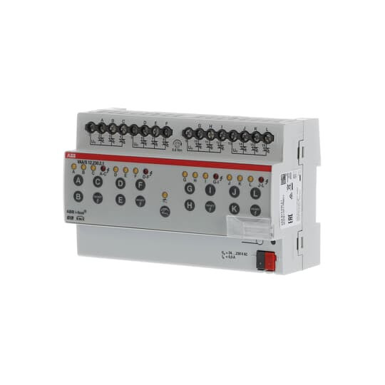 ABB VAA/S12.230.2.1 Ventilantrieb-Aktor, 12fach, 230 V, REG, Made in Germany
