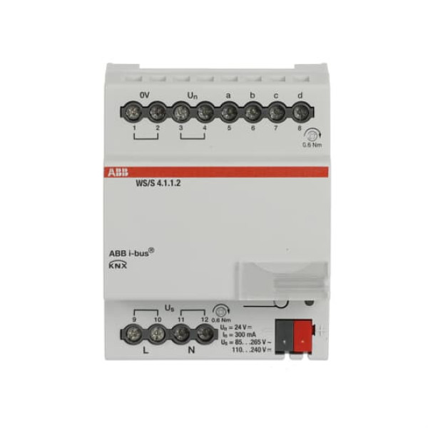 ABB WS/S4.1.1.2 Wetterstation, 4fach, REG, Made in Germany