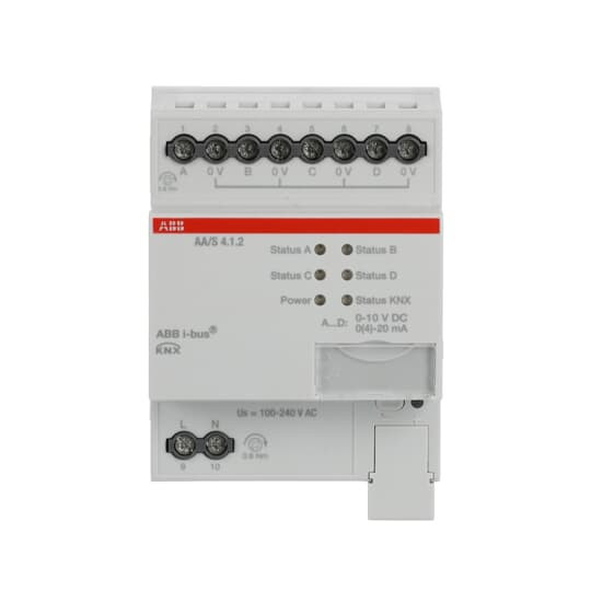 ABB AA/S4.1.2 Analogaktor, 4fach, REG, Made in Germany