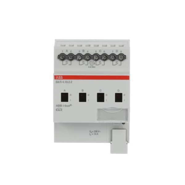 ABB SA/S4.10.2.2 Schaltaktor, 4fach, 10 A, REG, Made in Germany
