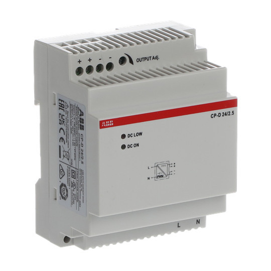 ABB CP-D24/2.5 priOn Netzteil, 24 V DC, 2,5 A, REG