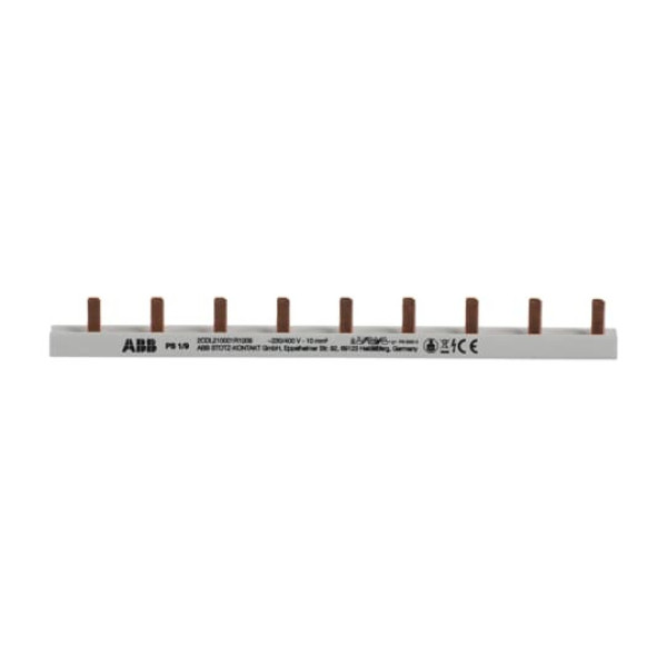 ABB PS1/9 Phasenschiene 1Ph.,9Pins,10qmm, Made in Germany