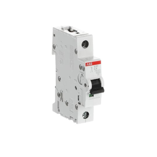 ABB S201-C4 Sicherungsautomat C-Char.,6kA,4A,1P, Made in Germany