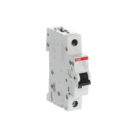 ABB S201-B20 Sicherungsautomat B-Char., 6 kA, 20 A, 1P, Made in Germany