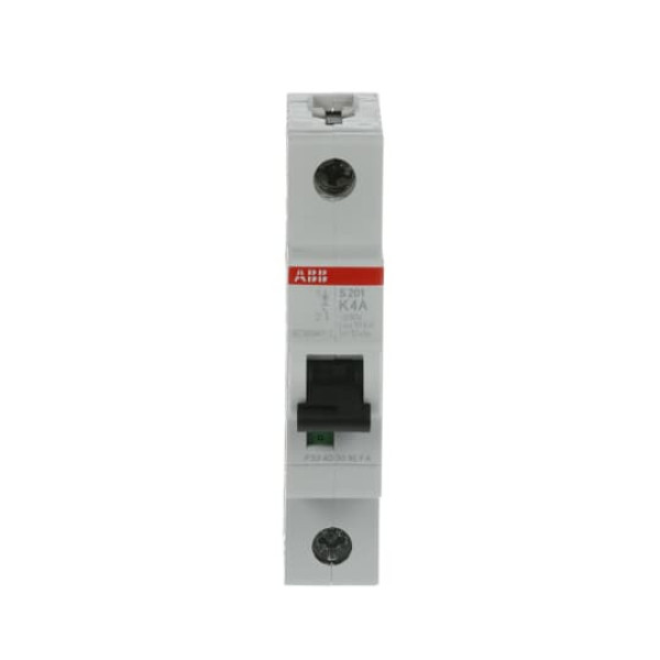ABB S201-K4 Sicherungsautomat K-Char., 6 kA, 4 A, 1P, Made in Germany