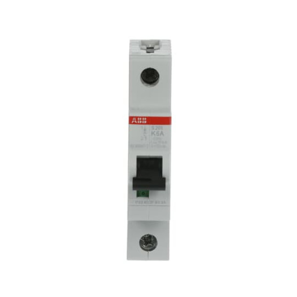ABB S201-K6 Sicherungsautomat K-Char., 6 kA, 6 A, 1P, Made in Germany
