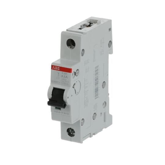 ABB S201-K6 Sicherungsautomat K-Char., 6 kA, 6 A, 1P, Made in Germany