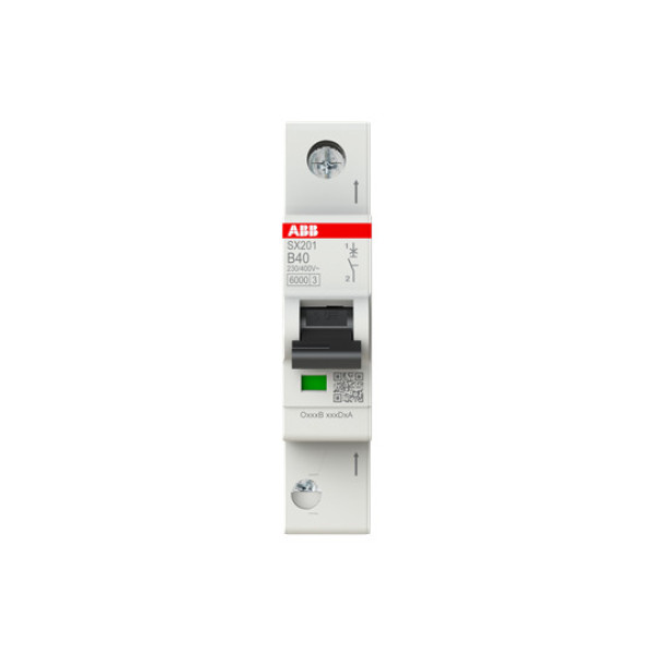 ABB SX201-B40 Sicherungsautomat Flexline B-Charakteristik, 6kA, 40A, 1P