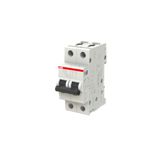 ABB S202-C16 Sicherungsautomat C-Char., 6 kA, 16 A, 2P, Made in Germany