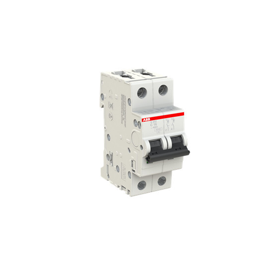 ABB S202-C16 Sicherungsautomat C-Char., 6 kA, 16 A, 2P, Made in Germany